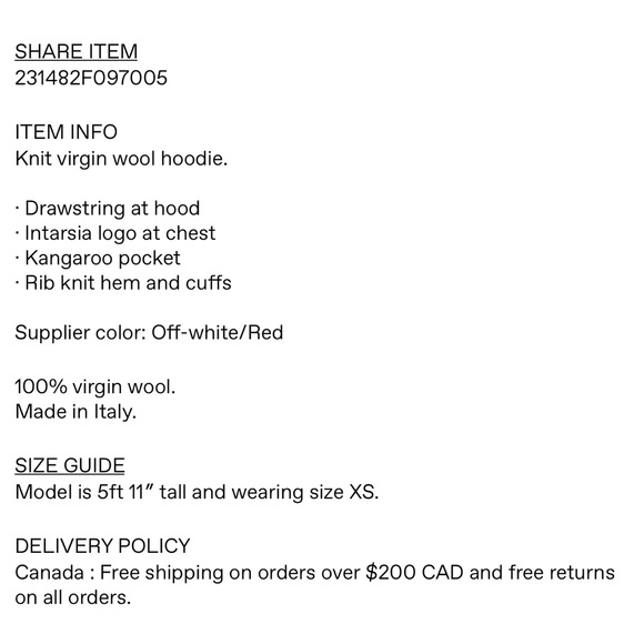 Ami Alexandre Mattiussi Off-White Knit Sweater - Picture 6 of 6